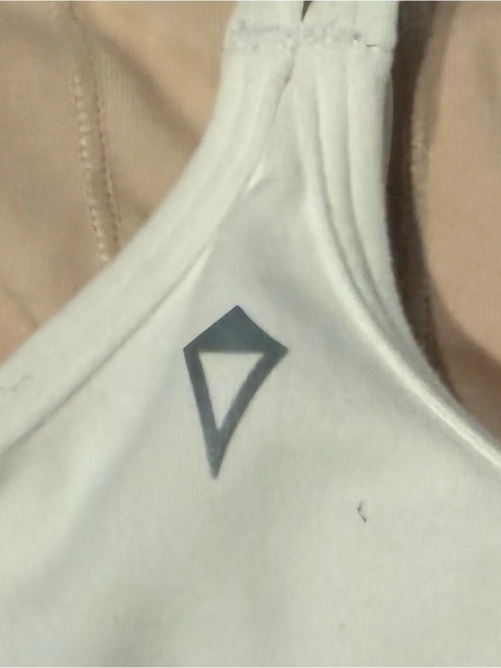 Ivivva by Lululemon White Racerback Tank Top Size 8